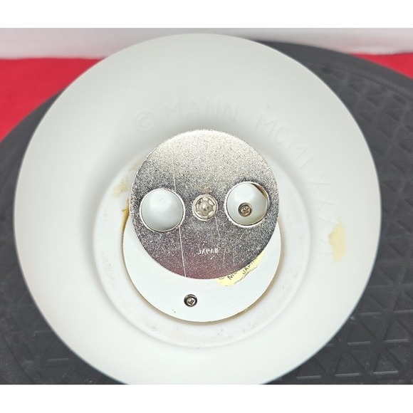 Vintage Mann Rotating Music Box Kitten in a Teacup 1986  Plays Cats Theme Works! - Picture 8 of 10